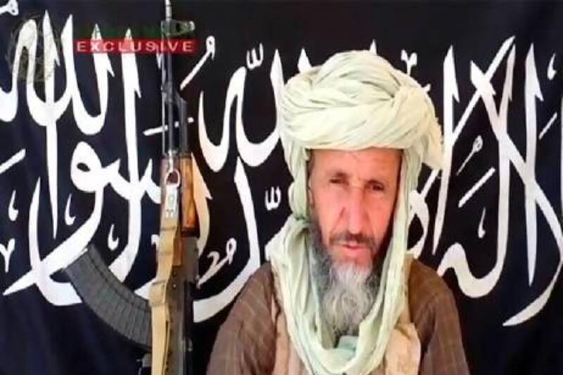 This image released on December 25 by Sahara Media, shows Abou Zeid, one of the leaders of Al Qaeda in the Islamic Maghreb. Sahara Media / AFP