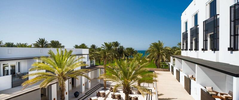 The Chedi Muscat has had an upgrade with new suites, terraces and landscaping garden work.