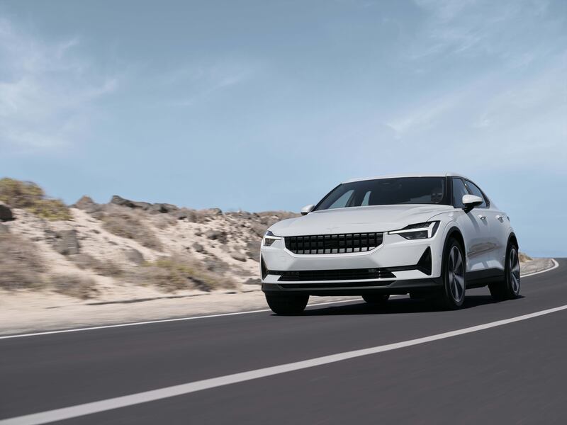 The Polestar 2 first arrived in the UAE in February 2022.