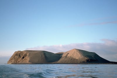 Surtsey Island is a volcanic island that emerged from the Atlantic after eruptions in 1963. Getty Images