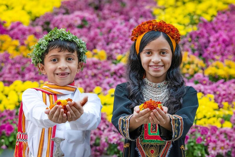 The Flower Men Festival of Saudi Arabia. Courtesy of Saudi MOC