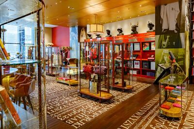 Maison Assouline is packed with impressive displays. Courtesy Assouline