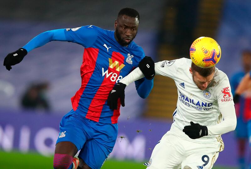 Cheikhou Kouyate - 6: Unconventional at times but did what he needed to do in defence although would have been happy to be dealing with a Iheanacho firing blanks for most of the match rather than the deadly Vardy. EPA