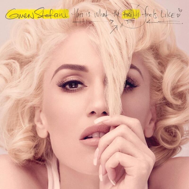 This Is What the Truth Feels Like is Gwen Stefani's first solo album in 10 years. Interscope via AP
