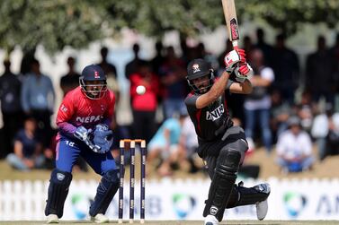 CP Rizwan has been in and out of the UAE team having produced big scores in domestic cricket. Chris Whiteoak / The National