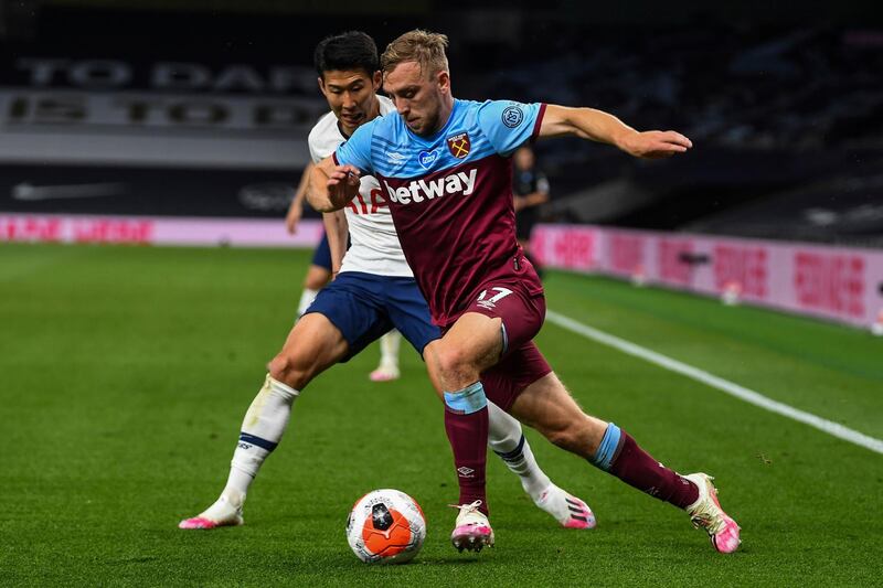 Jarrod Bowen - 7: struck the post with a swinging effort late on. Showed good energy on a night when there wasn't much reward for it. AP