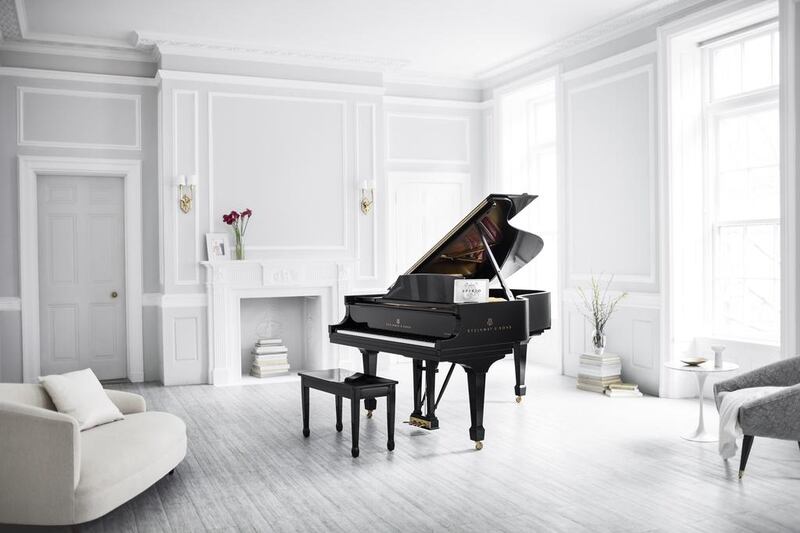 A piano can revaluate the room it is displayed in. Courtesy Steinway & Sons