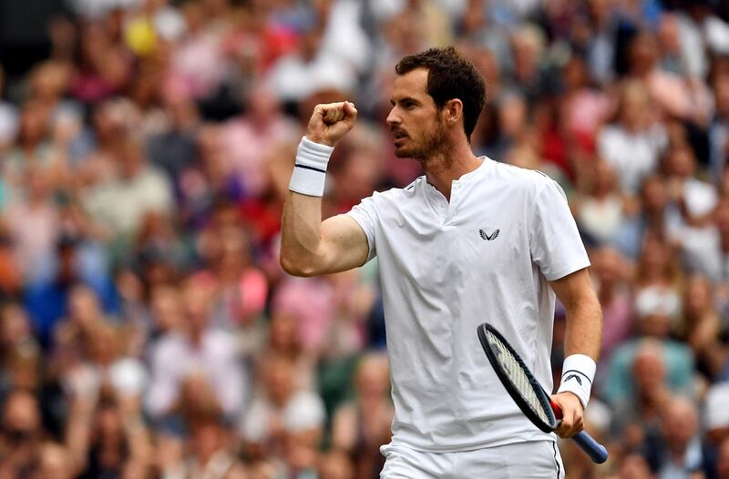 File photo dated 09-07-2019 of Andy Murray during the mixed doubles with Serena Williams on day eight of the Wimbledon Championships at the All England Lawn Tennis and Croquet Club, Wimbledon. PA Photo. Issue date: Friday May 29, 2020. Andy Murray will return to action on June 23 as part of a six-day tournament organised by brother Jamie. See PA story TENNIS Murray.  Photo credit should read Victoria Jones/PA Wire.