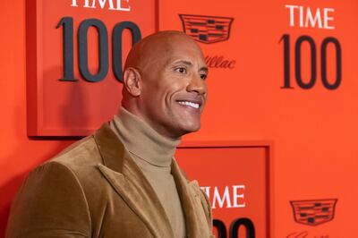 Dwayne Johnson attends the 2019 Time 100 Gala, celebrating the 100 most influential people in the world, at Frederick P. Rose Hall, Jazz at Lincoln Center on Tuesday, April 23, 2019, in New York. (Photo by Charles Sykes/Invision/AP)