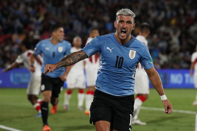 March 24, 2022. Uruguay 1 (De Arrascaeta 42') Peru 0: No repeat of the previous match's goalscoring exploits but Giorgian de Arrascaeta's goal just before half-time meant that Uruguay edged a tense encounter with Peru in Montevideo and sealed their place in Qatar. EPA