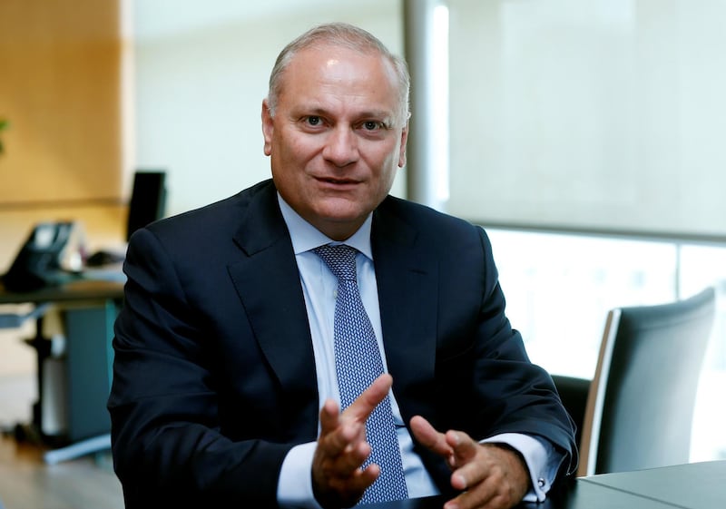 Saad Azhari, Chairman and General Manager of the Lebanese Blom Bank is seen in his office in Beirut, Lebanon July 9, 2018. REUTERS/Mohamed Azakir