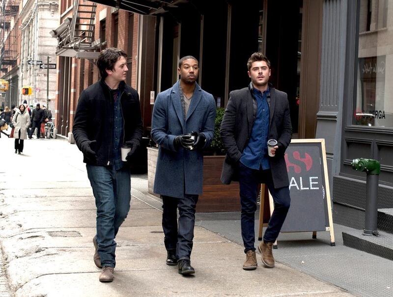 From left, Miles Teller, Michael B Jordan and Zac Efron in That Awkward Moment. AP Photo / Focus Features, Nicole Rivelli
