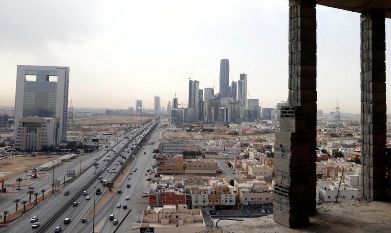 FILE PHOTO: A view shows buildings and houses in Riyadh, Saudi Arabia, March 1, 2017. REUTERS/Faisal Al Nasser/File Photo