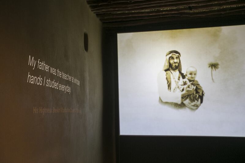 Inside the fort of Qasr Al Muwaiji. Mona Al Marzooqi / The National