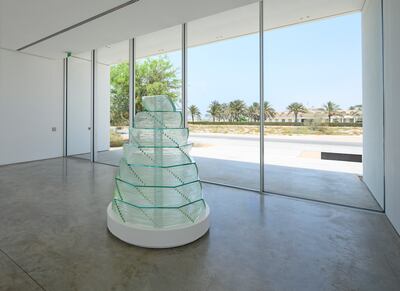 Monir Farmanfarmaian’s 'Khayyam Fountain' at Sharjah Art Foundation. Courtesy Sharjah Art Foundation