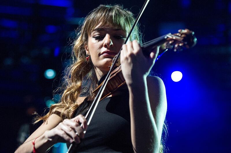 Nicola Benedetti In Concert, Itunes Festival, Roundhouse, London, Britain - 28 Sep 2014, Nicola Benedetti (Photo by Brian Rasic/Getty Images)