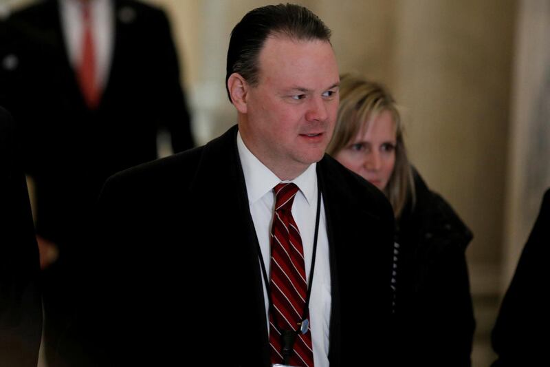 Rick Dearborn, White House Deputy Chief of Staff for Legislative Affairs. Reuters