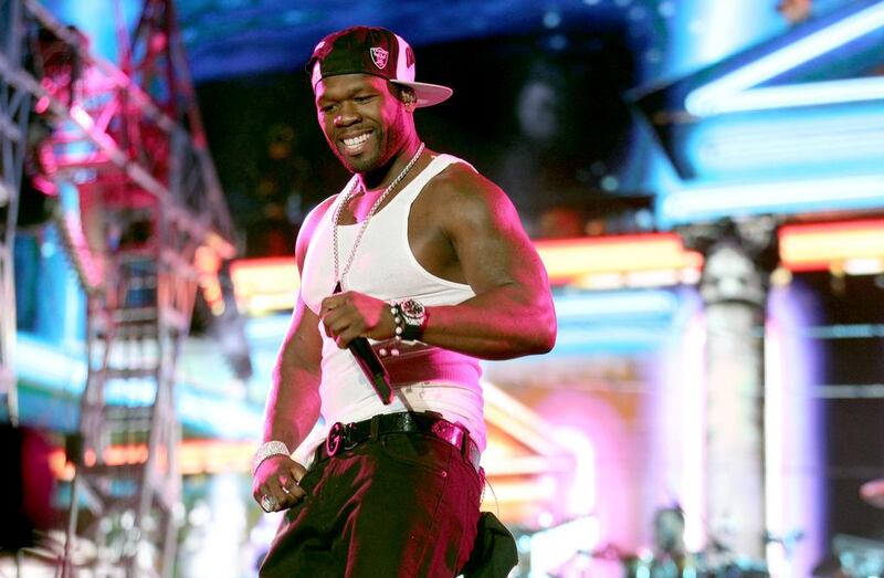 50 Cent performs at the Coachella Valley Music & Arts Festival in 2012. Christopher Polk / Getty Images for Coachella / AFP