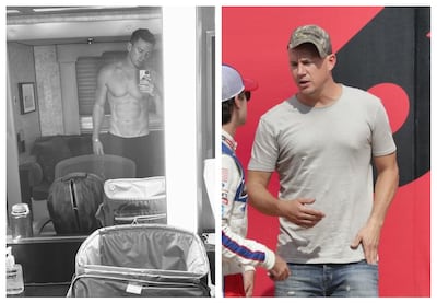 Channing Tatum alluded to certain injuries that had prevented him from being able to get back in the gym until recently. Twitter / Getty Images