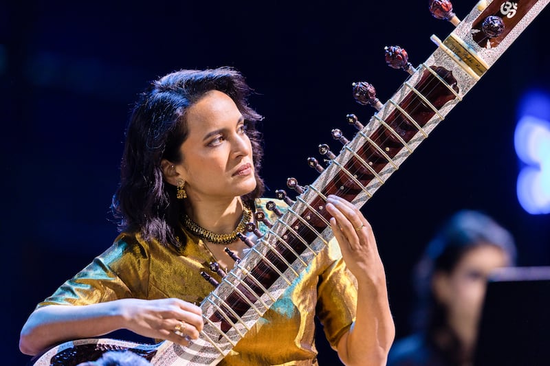 Anoushka Shankar displayed her mastery of the sitar and performed pieces including 'In This Month', 'Flight', 'Traveller' and 'Jannah'.