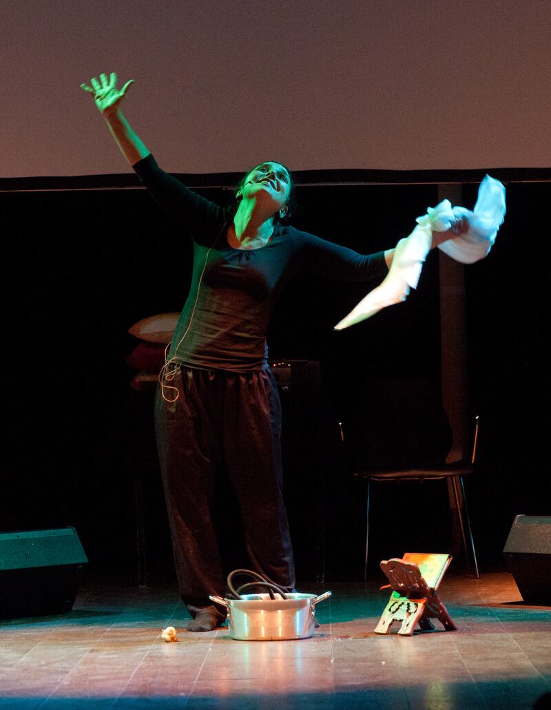 Damascus Stories in 2013. Photo: Liverpool Arab Arts Festival