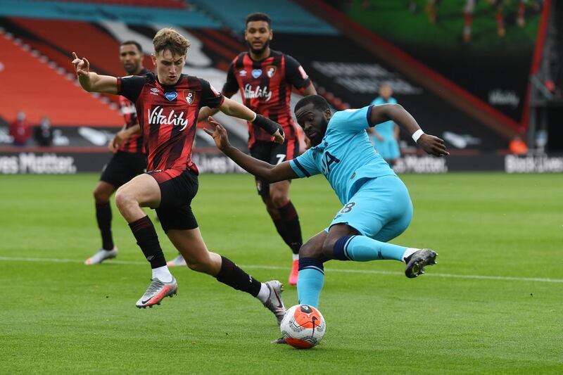 SUBS: Tanguy Ndombele (on for Lo Celso, 45') - 6: Looked to drive Spurs forward but his final ball was lacking. Reuters