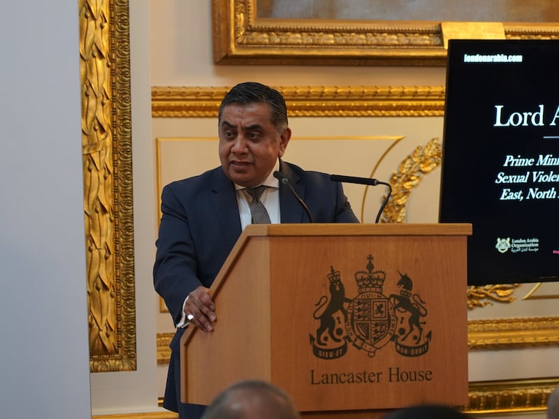 Lord Tariq Ahmad, the UK Prime Minister’s Special Representative for Preventing Sexual Violence in Conflict