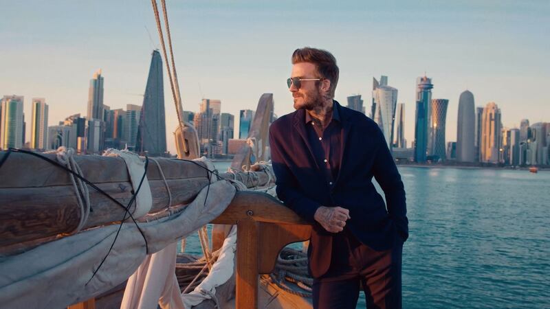 David Beckham explores Qatar in the country's new tourism campaign ahead of Fifa World Cup Qatar 2022. All photos: Qatar Tourism