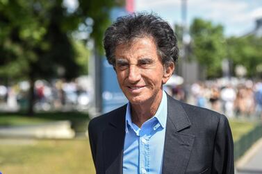 President of the Arab World Institute (IMA) Jack Lang arrives for the Chanel Women's Fall-Winter 2019/2020 Haute Couture collection fashion show at the Grand Palais in Paris, on July 2, 2019. AFP)