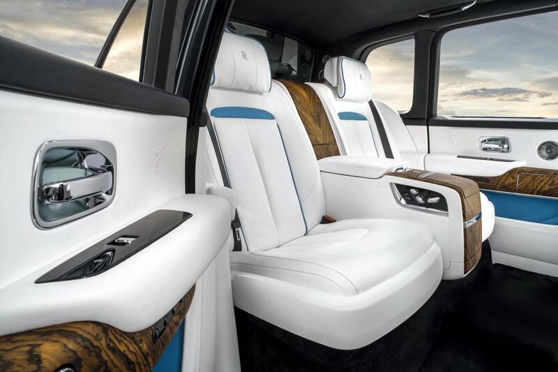 Whether you're a back-seat passenger or driver, the Rolls-Royce Cullinan is a pleasure to ride in. Courtesy Rolls-Royce Motor Cars Ltd.