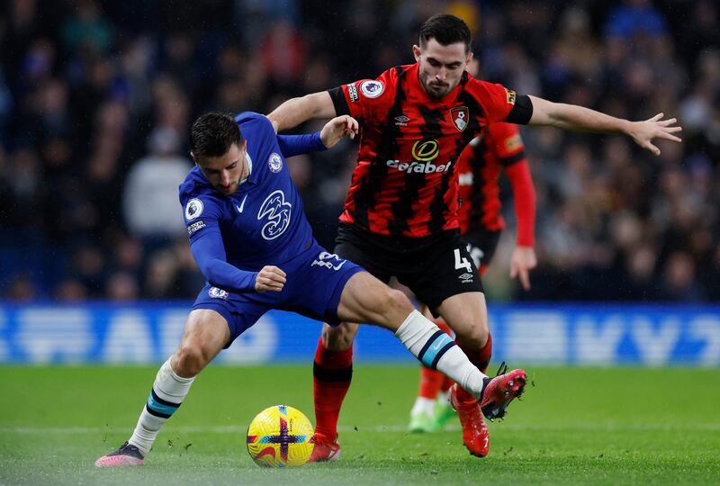 Lewis Cook - 7. Battled well throughout, notably putting in a great tackle to prevent Pulisic from breaking forward, while he also did well to cut out Sterling’s pass.
Reuters