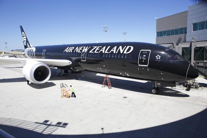 Air New Zealand. AirlineRatings.com has named Air New Zealand as airline of the year since 2014. Stephen Brashear / Getty Images / AFP
