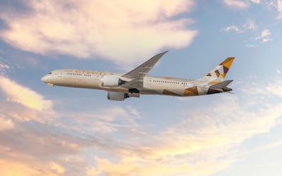 A Boeing 787 Dreamliner, the type of aircraft that will fly to Osaka. Photo: Etihad