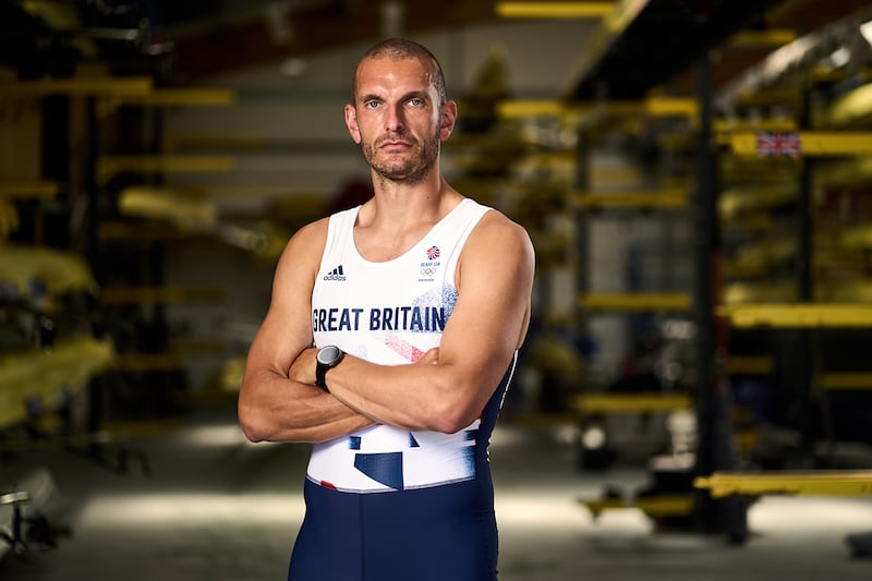 Great Britain's rower Mohamed Sbihi will compete at his third consecutive Olympics in Tokyo this year. PA