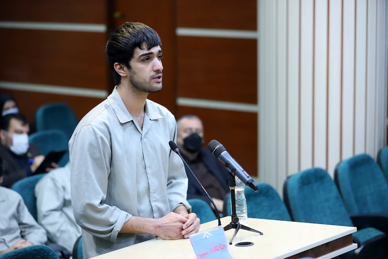Mohammad Mehdi Karami was executed after a fast-track trial in Iran. AP