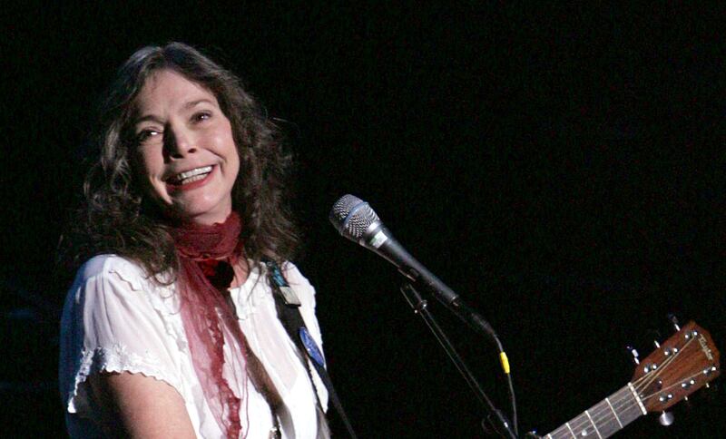 Nanci Griffith, the Grammy-winning folk singer-songwriter from Texas, has died aged 68. AP Photo