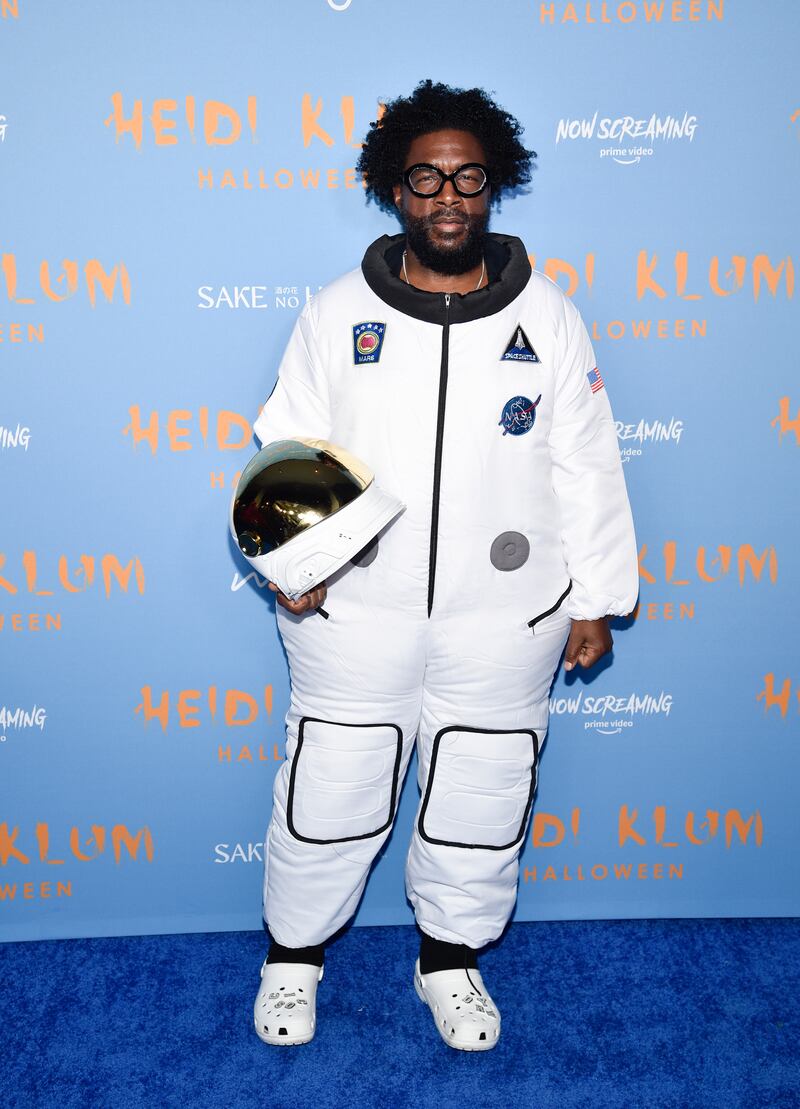 Ahmir 'Questlove' Thompson as a spaceman. Invision / AP