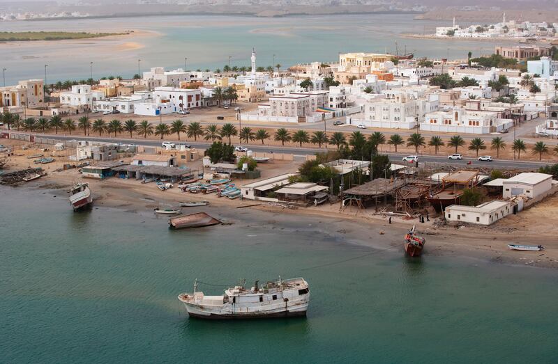 2A15W4X Sur, Oman on the coast of the Gulf of Oman. Alamy