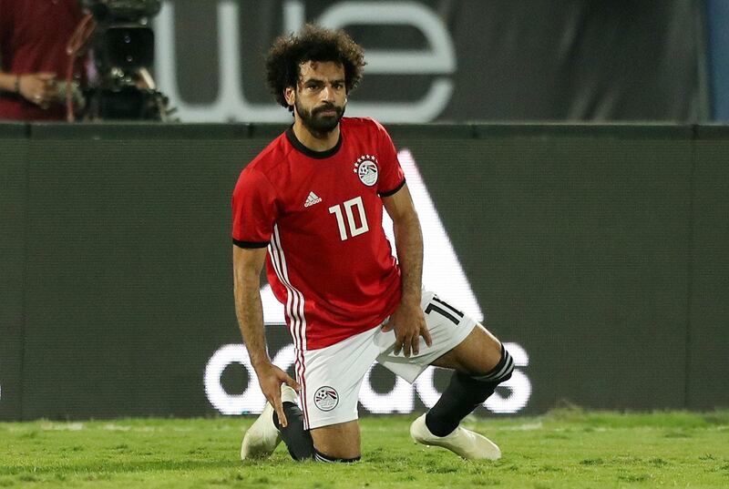 Mohamed Salah scored direct from a corner in the 4-1 win over eSwatini. Reuters