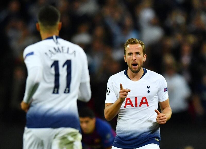 Tottenham Hotspur 4 Cardiff City 0. Why? Tottenham had a tough time against Barcelona on Wednesday. Playing winless Cardiff should be a good chance to rebound quickly and Harry Kane, pictured, will expect to continue his scoring ways. Reuters