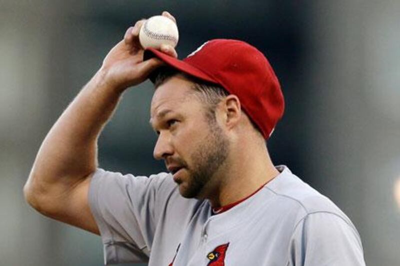 Jake Westbrook fell to 1-8 against the Pittsburgh Pirates. Gene J Puskar / AP Photo