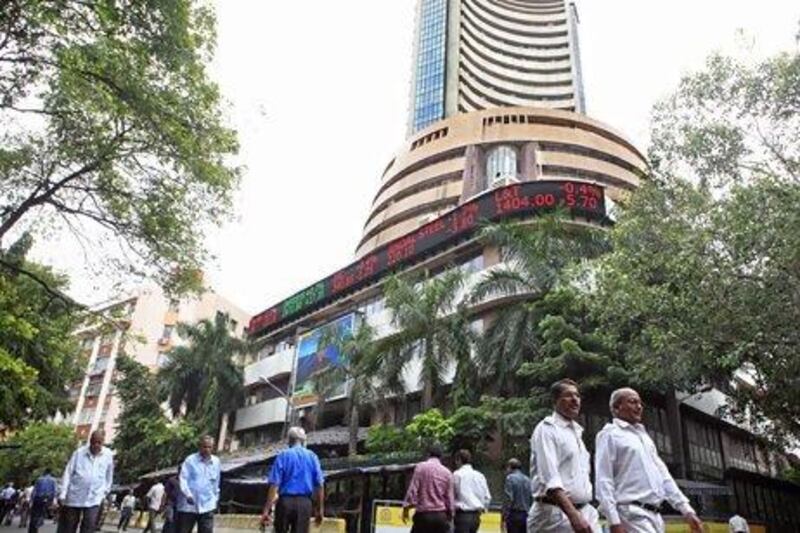 The Bombay Stock Exchange building. Subhash Sharma for The National