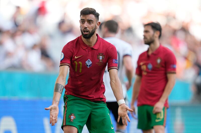 Bruno Fernandes - 4: Manchester United midfielder looked off the pace. Mixed bag with his distribution and caught in possession in key moments. A huge disappointment. EPA