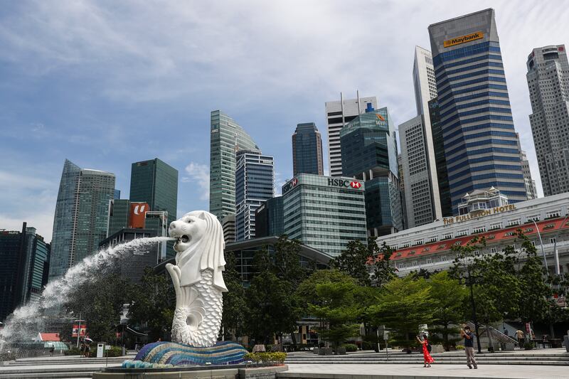 Singapore is so far the only South East Asian nation to impose sanctions against Russia. AP