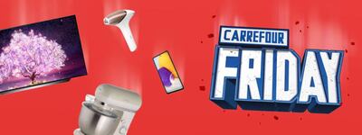 Carrefour's White Friday offers up to 70 per cent in discounts. Courtesy Carrefour