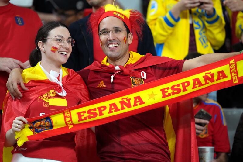 Spain's supporters are hoping their nation can bring home a second World Cup. PA