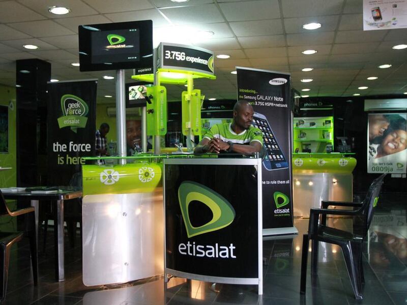 Etisalat says second quarter profit impacted by higher impairtment losses and foreign exchange movements. Akintunde Akinleye for The National