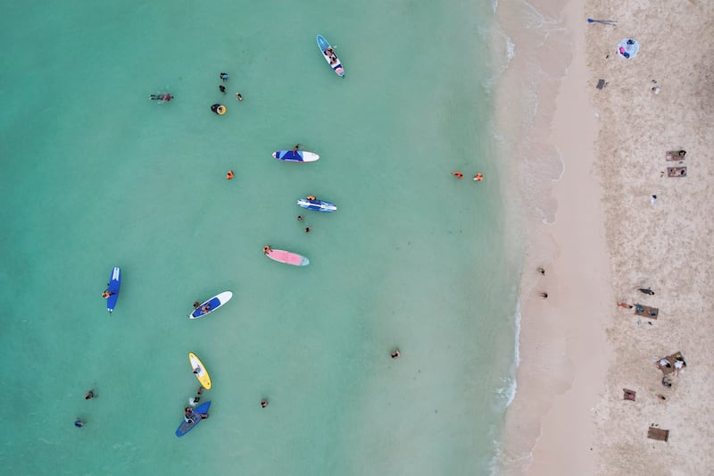 A day out at White Beach, Boracay Island. Reuters