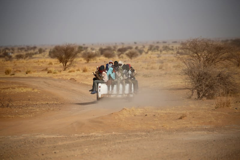 Routes through the Sahara desert into Libya are commonly used by people smugglers.  Reuters