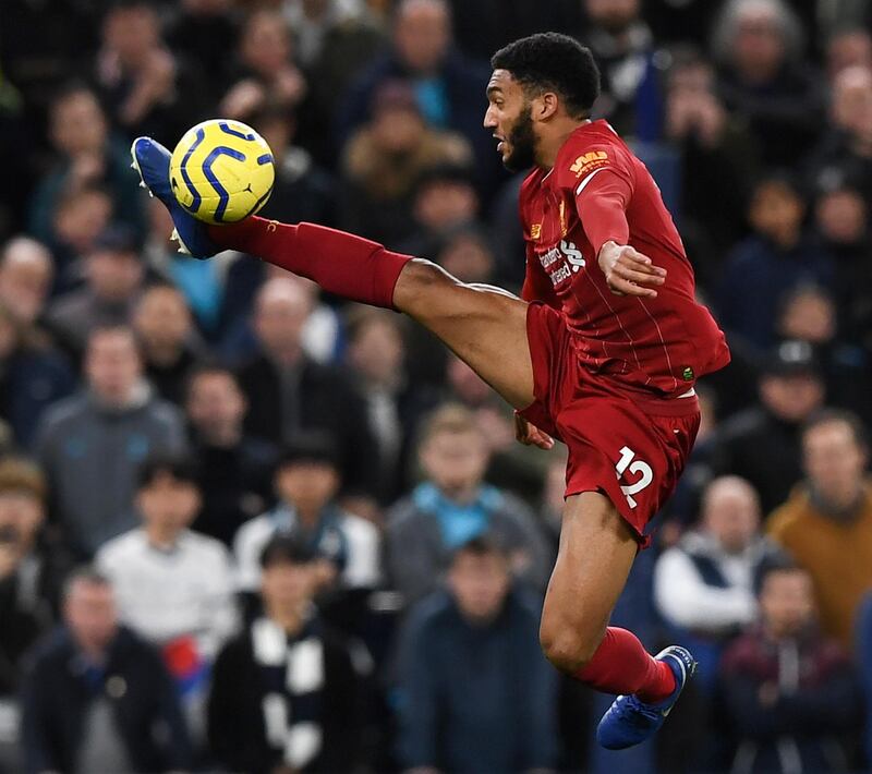 Centre-back: Joe Gomez (Liverpool) – Yet another clean sheet for the defensive partnership of Gomez and Virgil van Dijk as Liverpool kept Tottenham at bay. EPA